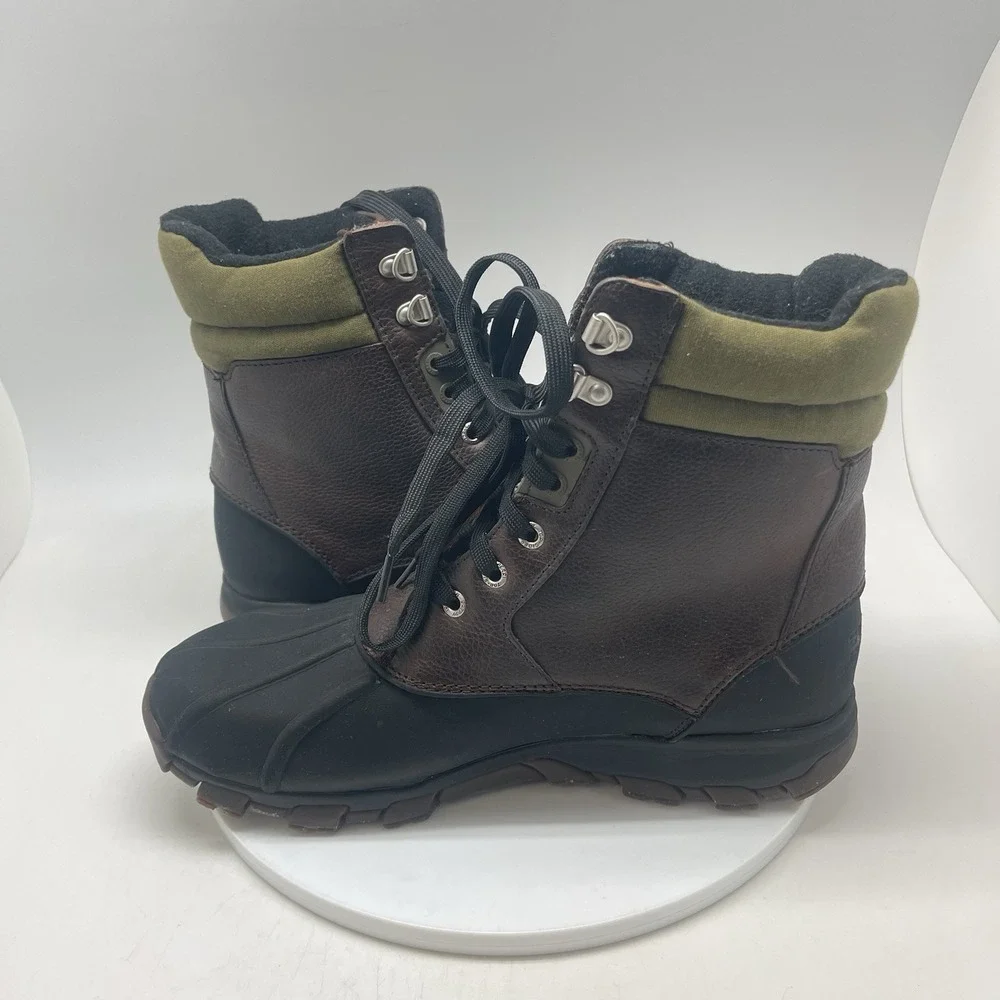 Sperry Boots Mens 10 M Low Waterproof Duck Boot Brown 0783928 Outdoor Shoes